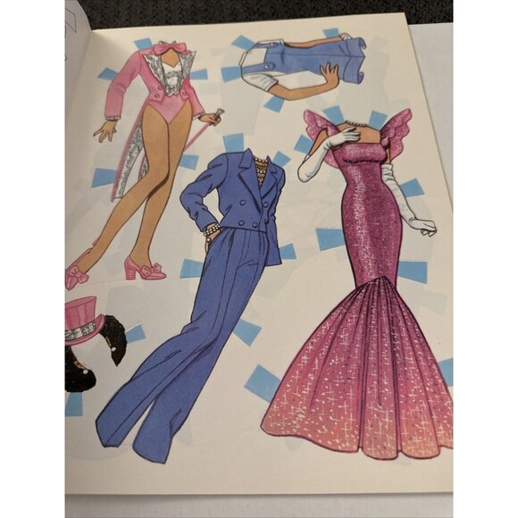 Vintage Golden Miss America Blond Paper Dolls Doll Book PD3 - Picture 2 of 4